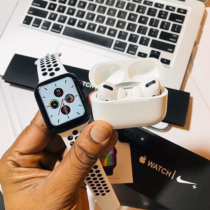 Combo offers (airpod pro and siries 6 w26+ smart watch)  uploaded by Gift shop on 1/20/2021