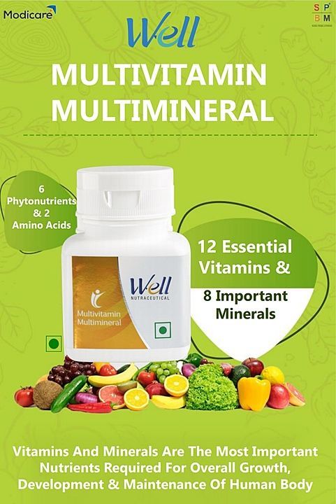 Multivitamin multimineral uploaded by India online Store on 1/20/2021