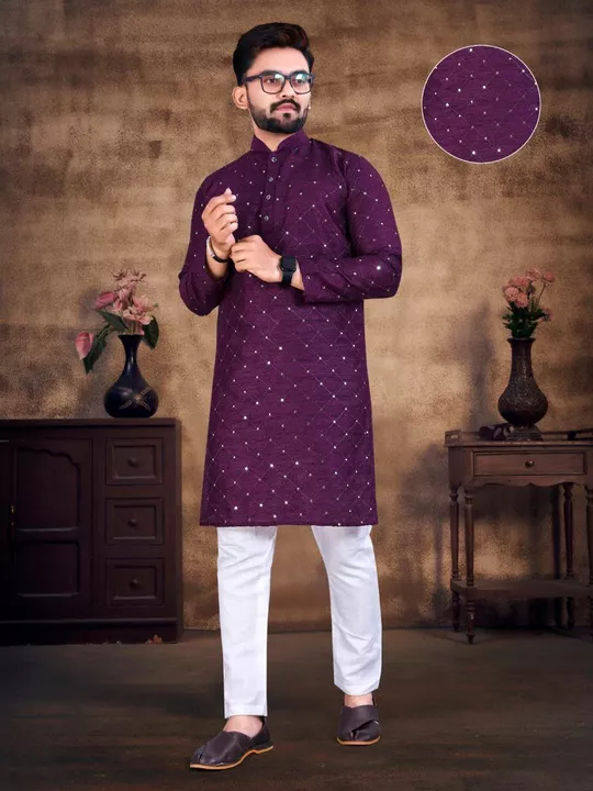 Ambrodried hevy kurta uploaded by Ak fashion export on 11/17/2022