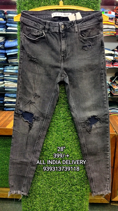 Post image https://instagram.com/sale_by_shiv?igshid=YmMyMTA2M2Y=
SURPLUS JEANS IN STOCK 🔥

BUY ANY ONE AT 399/-

OR ANY 3 PCS AT 999/-

SIZE MENTIONED IN IMAGE
😉😉😉