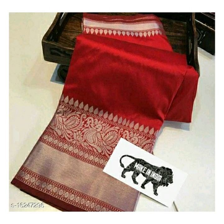 Litchi sarees uploaded by business on 1/20/2021