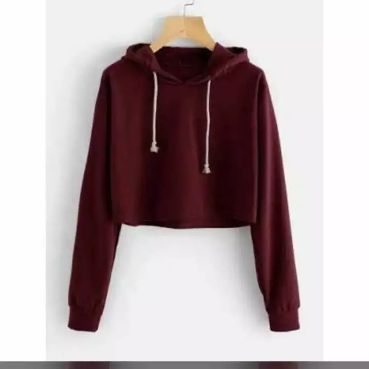 Women maroon hoodie  wholesale uploaded by RSN Enterprises India Pvt Lt on 11/17/2022