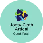 Business logo of Jonty cloth artical
