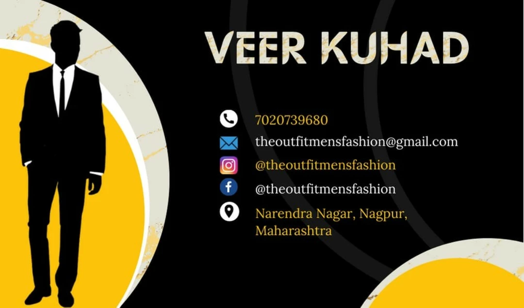 Visiting card store images of The Outfit Men's wear