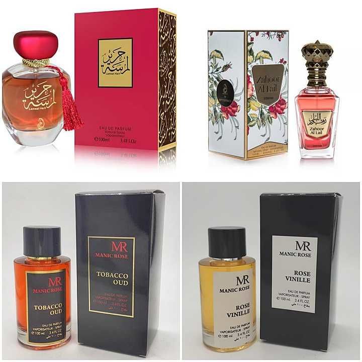 *MY PERFUME*
*AREBIC FRAGRANCE*
*ORIGINAL PERFUME*
*ALL 100ML*
*FULL DAY  LASTING*
*UPTO 12 HOURS*
R uploaded by XENITH D UTH WORLD on 1/20/2021