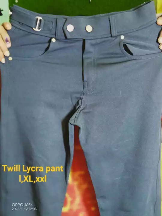Twill lower uploaded by Mayur garment on 11/17/2022