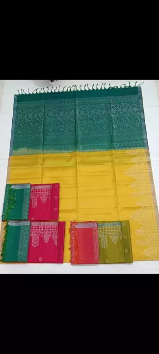 Turning border saree uploaded by Meena Silk House on 11/17/2022