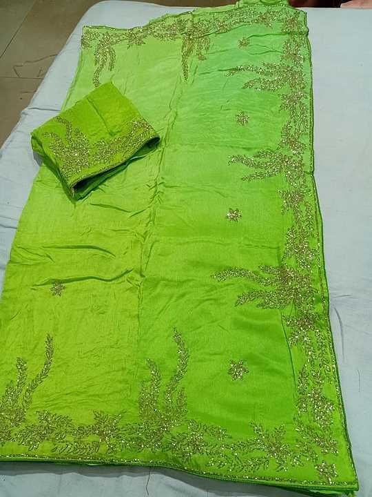 🌹🌹🌹🌹🌹🌹🌹
👉Saree pure dola rasian silk
👉Pure and original febric
👉Heavy katdana work
👉Heavy uploaded by business on 1/20/2021