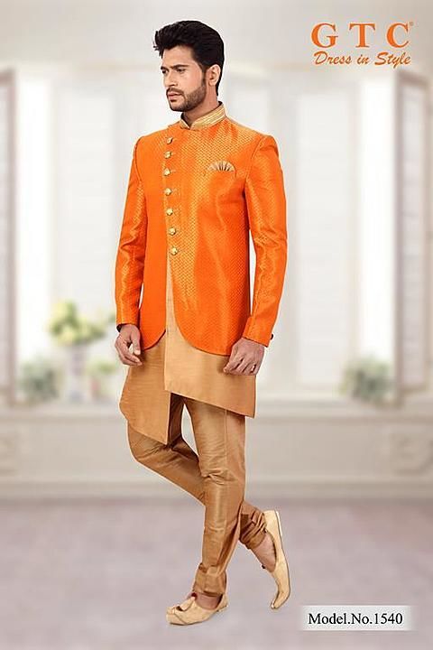 Glitzy GTC- Indo-Western Sherwani  uploaded by AMBE COLLECTIONS  on 1/20/2021