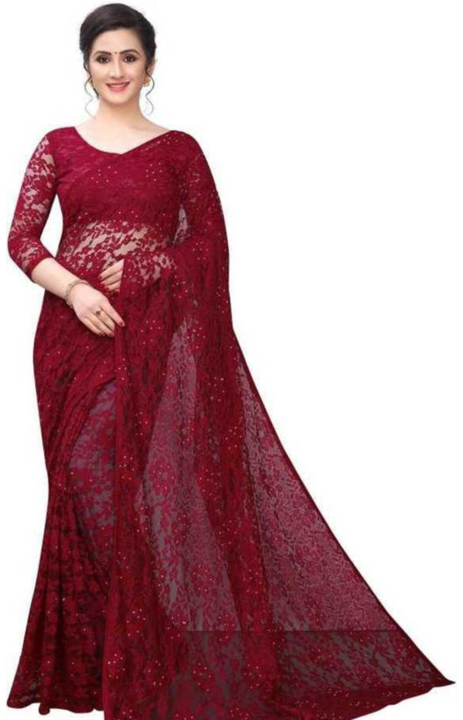 Net Saree At Wholesale price  uploaded by business on 11/17/2022