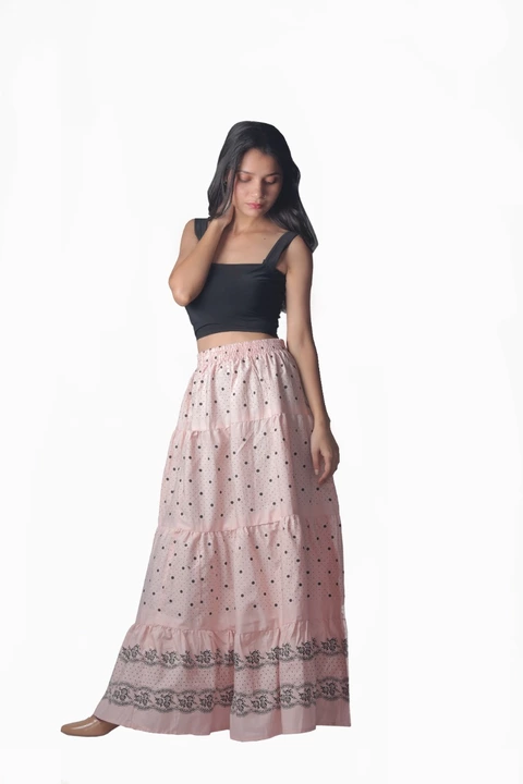 Dotted balls long skirt. uploaded by Trinity Export on 11/17/2022
