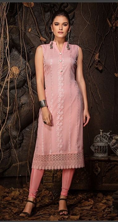 Heavy Georgette Kurti with Plazo uploaded by business on 1/20/2021
