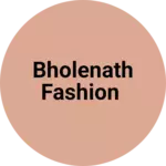 Business logo of Bholenath fashion