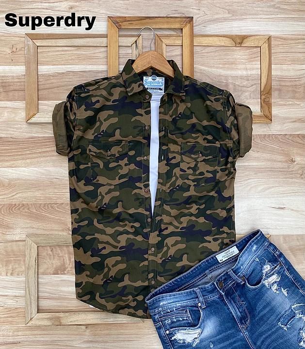 Cargo miletery shirts uploaded by 👑 King_collection 👑 on 1/20/2021