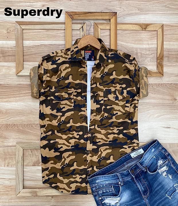Cargo miletery shirts uploaded by 👑 King_collection 👑 on 1/20/2021