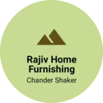 Business logo of Rajiv home furnishing