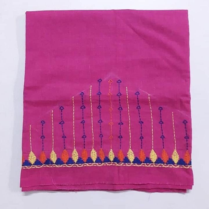 Hand embroidered blouse piece uploaded by Ashmani on 1/20/2021