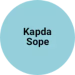 Business logo of Kapda sope