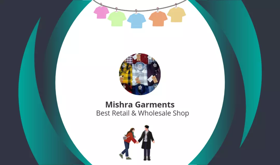 Visiting card store images of Mishra Garments