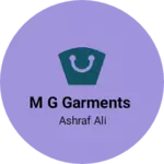 Business logo of M G garments