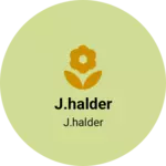 Business logo of J.halder