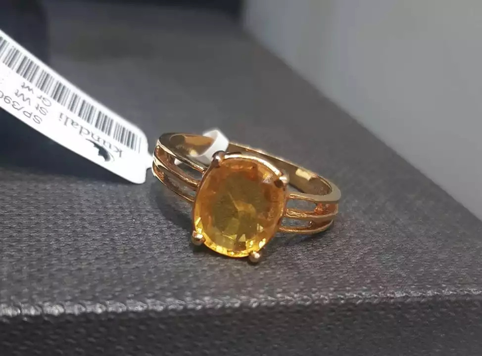 Yellow sapphire rings uploaded by business on 11/18/2022
