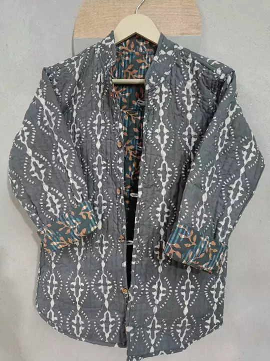 Product image of  bagru printed Winter jacket for women , ID: bagru-printed-winter-jacket-for-women-28d2b9bf