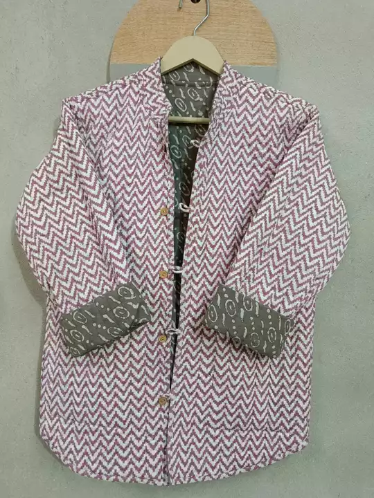 Product image of  bagru printed Winter jacket for women , ID: bagru-printed-winter-jacket-for-women-78d2de97