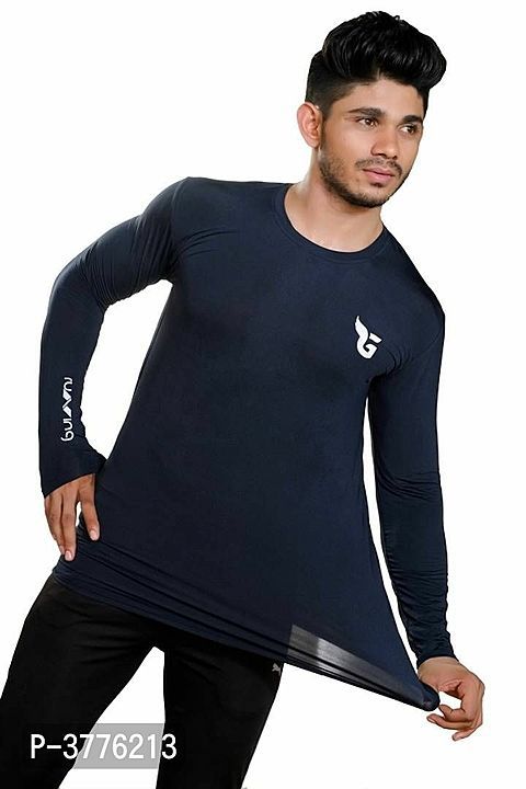 Men's Full Sleeve Round Neck Sports T-Shirt  uploaded by My shop in on 1/20/2021