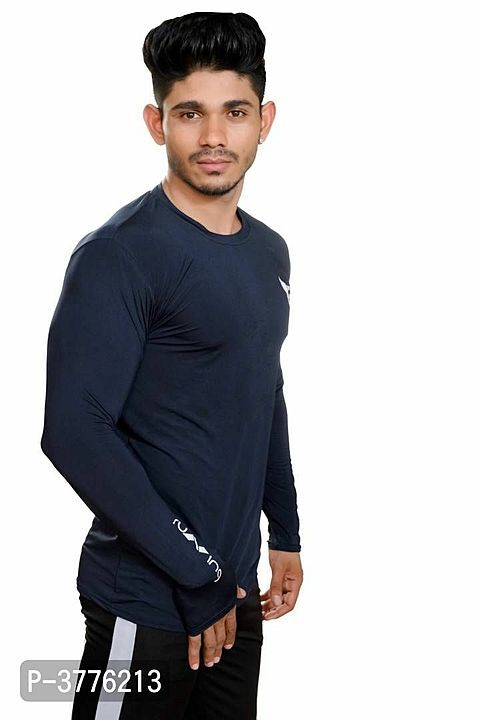 Men's Full Sleeve Round Neck Sports T-Shirt  uploaded by My shop in on 1/20/2021