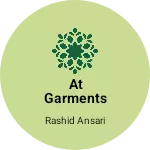 Business logo of At garments