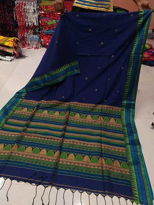 Cotton by cotton handloom dongri uploaded by Trishna Handloom saree's on 1/20/2021