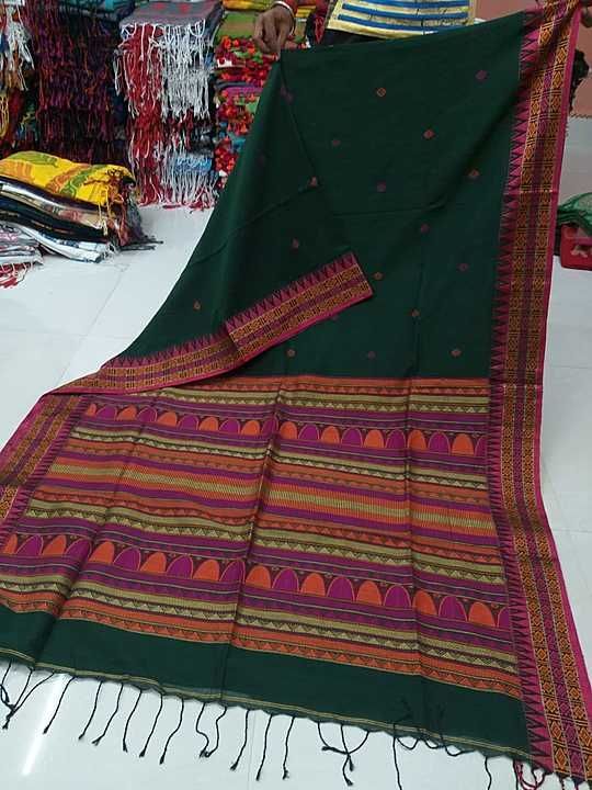 Cotton by cotton handloom dongri uploaded by Trishna Handloom saree's on 1/20/2021