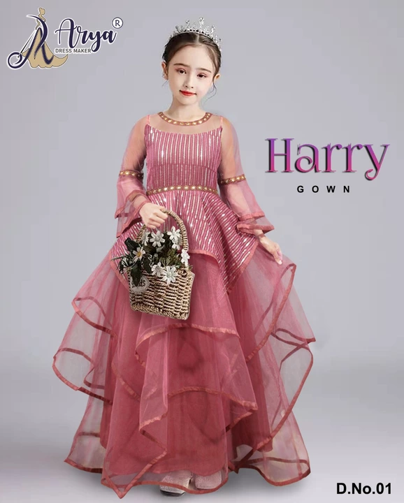 HARRY CHILDREN GOWN uploaded by Arya dress maker on 11/18/2022