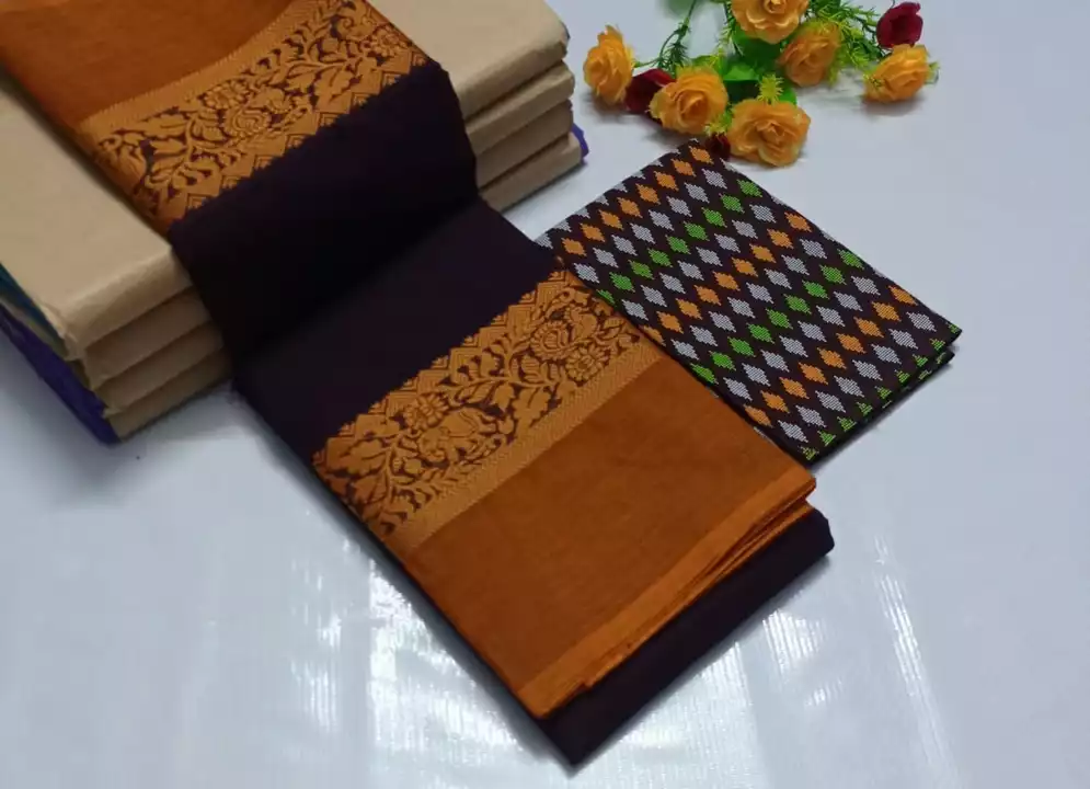 Product image of Cotton sarees , price: Rs. 820, ID: cotton-sarees-066c5c01