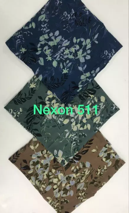 Reyon discharge print 58  uploaded by J K textile agency ahmedabad on 11/18/2022