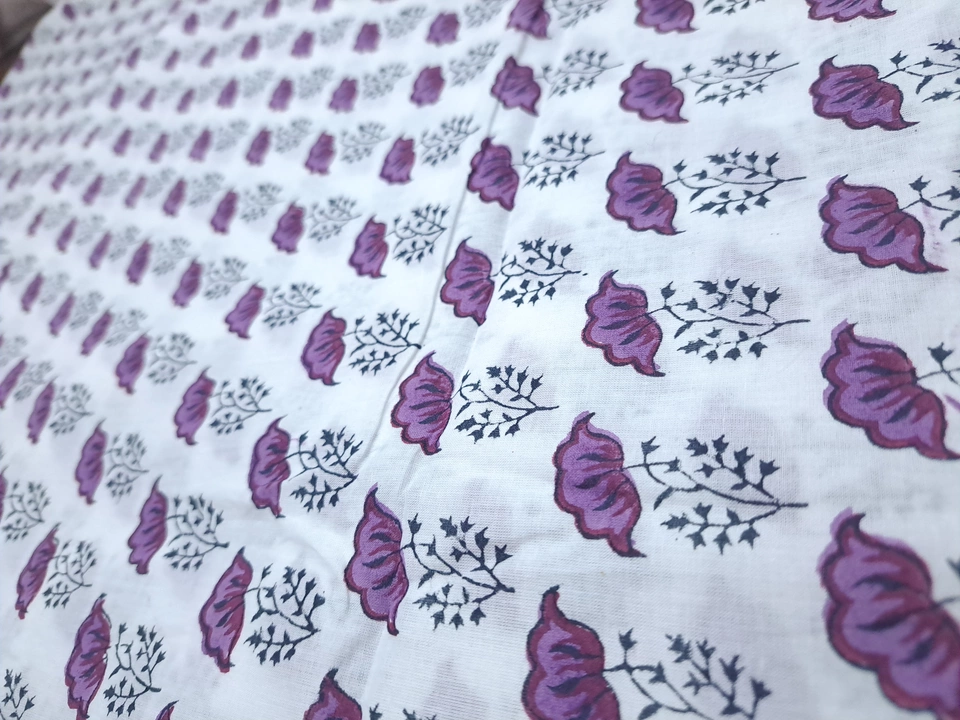 Sanganeri Printed Cotton kurti fabric. uploaded by Vapusi Fashion on 11/18/2022