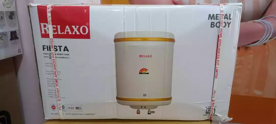 Relaxo water heater 25 l uploaded by business on 11/18/2022