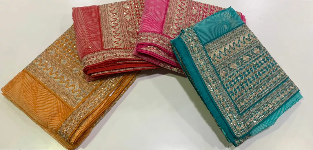 Organza silk saree  uploaded by business on 11/18/2022