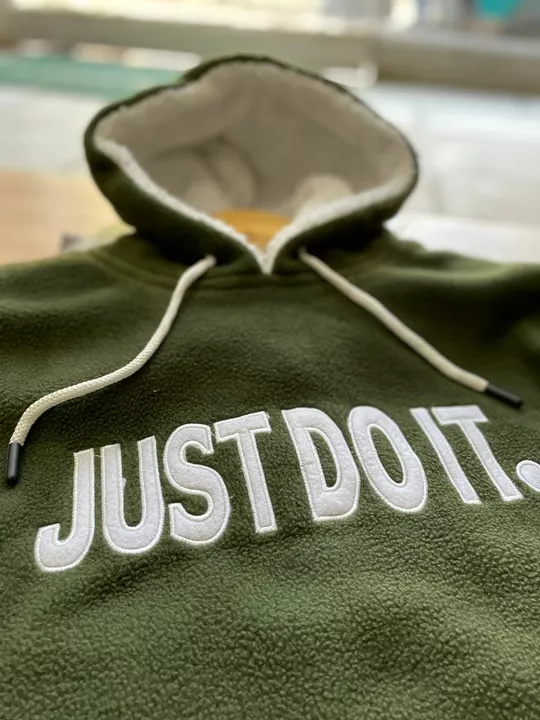 *just Do IT*

*SHERPA Fabric HOODIE*
 
  PROPER BRAND LOGO

  *BEST QUALITY*

*Embroided Logo*

*CUS uploaded by SN creations on 11/18/2022