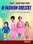 Business logo of M fashion dresses shop