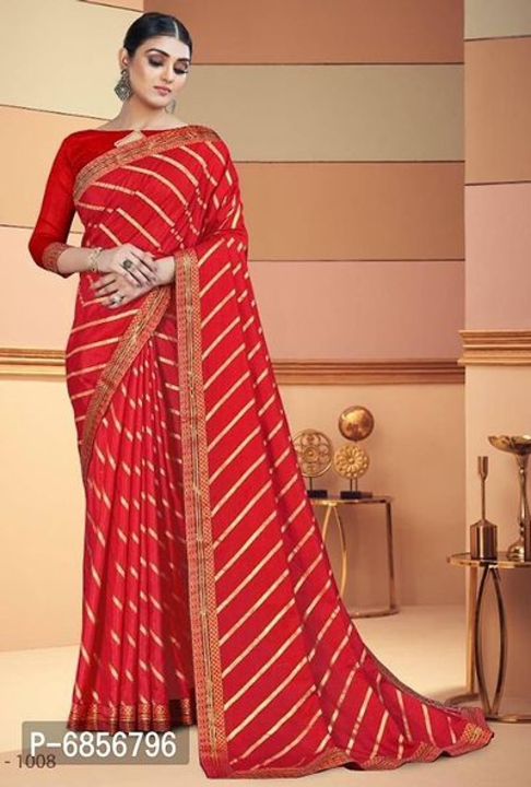Elegant Art Silk Foil Printed Leheriya Saree With Blouse Piece for Women

 Color:  Pink

 Fabric:  A uploaded by Jyoti on 11/19/2022