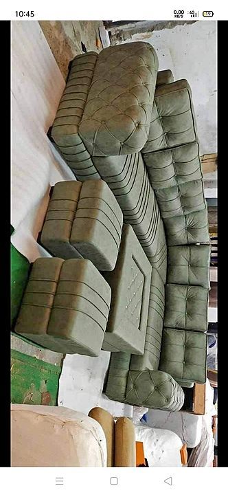 L corner desiner sofa set uploaded by business on 1/21/2021