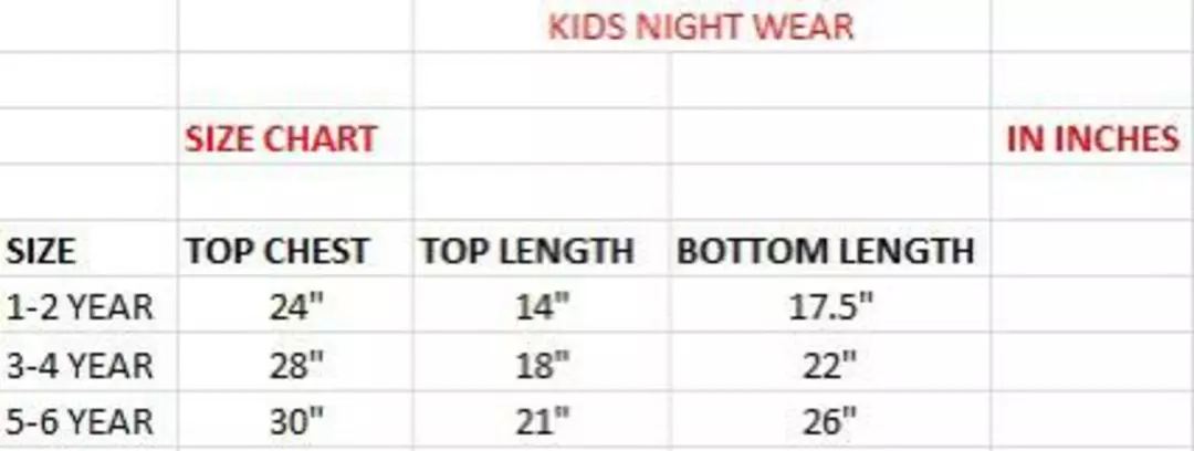Night Wear for Kids and Adult uploaded by Bela Enterprise  on 11/19/2022