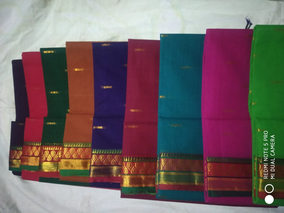 Cotton with jari cute butta uploaded by All kinds of Manufacturers in Sarees on 11/19/2022
