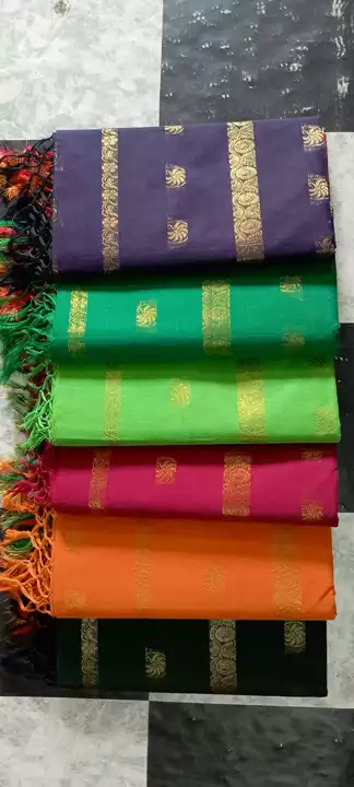 80/80 kalanjali chain jacrd  uploaded by All kinds of Manufacturers in Sarees on 11/19/2022