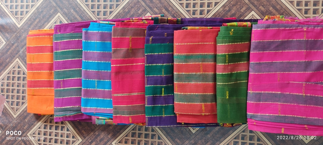 Cotton jari Cut butta  uploaded by All kinds of Manufacturers in Sarees on 11/19/2022