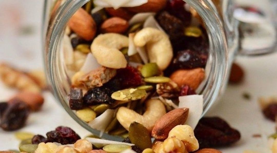 Home made trail mix,  a fine mix of dry fruits and healthy seeds.  uploaded by The Good Home Kitchen on 1/21/2021