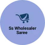 Business logo of SS wholesaler sarees and ladies garments