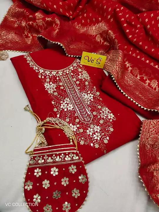 Chandri suits  uploaded by Vivah collation / suits on 11/19/2022